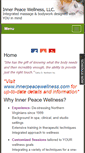 Mobile Screenshot of innerpeacewellness.massagetherapy.com