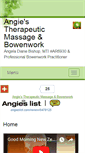 Mobile Screenshot of angiemenaar.massagetherapy.com