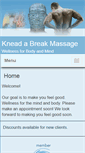 Mobile Screenshot of kneadabreak.massagetherapy.com