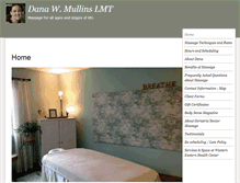 Tablet Screenshot of danawmullinslmt.massagetherapy.com
