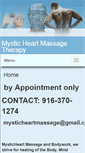 Mobile Screenshot of mysticheart.massagetherapy.com