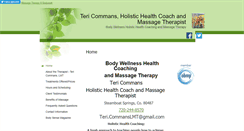 Desktop Screenshot of bw.massagetherapy.com