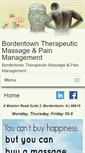 Mobile Screenshot of pameladahl.massagetherapy.com