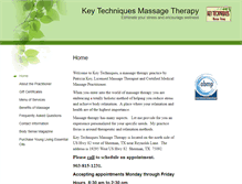 Tablet Screenshot of patkeylmt.massagetherapy.com