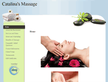 Tablet Screenshot of catalinas.massagetherapy.com