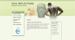 Desktop Screenshot of massage4thesoul.massagetherapy.com