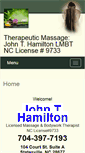 Mobile Screenshot of jthamilton.massagetherapy.com