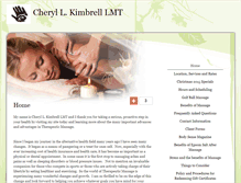 Tablet Screenshot of clientsfirst.massagetherapy.com