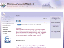 Tablet Screenshot of massageanation.massagetherapy.com