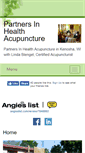 Mobile Screenshot of partnersinhealth.massagetherapy.com