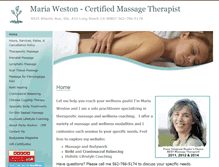 Tablet Screenshot of gentlespirit.massagetherapy.com