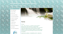 Desktop Screenshot of leisaleber.massagetherapy.com