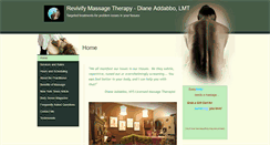 Desktop Screenshot of dianeaddabbolmt.massagetherapy.com