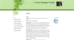 Desktop Screenshot of it.massagetherapy.com