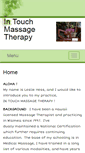 Mobile Screenshot of it.massagetherapy.com