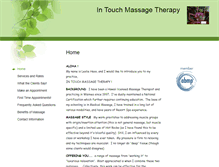 Tablet Screenshot of it.massagetherapy.com