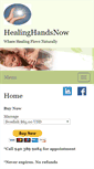 Mobile Screenshot of healinghandsnow.massagetherapy.com