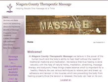 Tablet Screenshot of niagaracountytherapeutic.massagetherapy.com