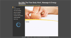 Desktop Screenshot of gowiththeflowmassage.massagetherapy.com