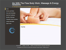 Tablet Screenshot of gowiththeflowmassage.massagetherapy.com