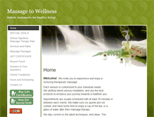 Tablet Screenshot of lynne.massagetherapy.com