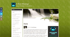 Desktop Screenshot of akeysmassage.massagetherapy.com