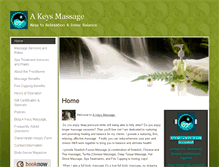 Tablet Screenshot of akeysmassage.massagetherapy.com