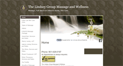 Desktop Screenshot of lindseygroup.massagetherapy.com