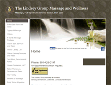 Tablet Screenshot of lindseygroup.massagetherapy.com