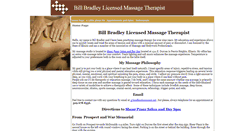 Desktop Screenshot of billbradley.massagetherapy.com