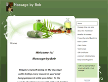 Tablet Screenshot of massage-by-bob.massagetherapy.com