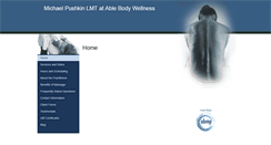 Desktop Screenshot of michaelpushkin.massagetherapy.com
