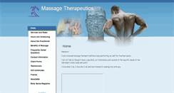 Desktop Screenshot of kat.massagetherapy.com
