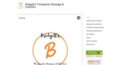 Desktop Screenshot of bridgetts.massagetherapy.com
