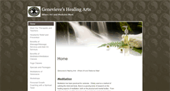 Desktop Screenshot of genevieve.massagetherapy.com