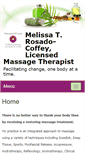 Mobile Screenshot of melissalmt.massagetherapy.com