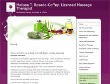 Tablet Screenshot of melissalmt.massagetherapy.com