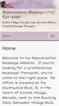 Mobile Screenshot of inclinemassage.massagetherapy.com