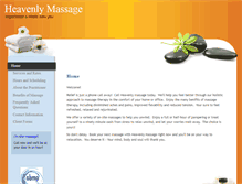 Tablet Screenshot of heavenlymassage.massagetherapy.com