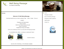 Tablet Screenshot of elisabeths.massagetherapy.com