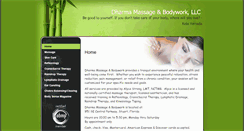 Desktop Screenshot of dharmamassage.massagetherapy.com