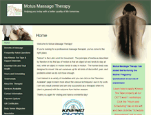 Tablet Screenshot of motus.massagetherapy.com