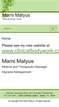 Mobile Screenshot of marni.massagetherapy.com