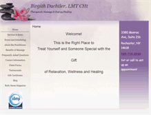 Tablet Screenshot of birgith.massagetherapy.com