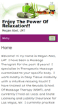 Mobile Screenshot of powerofrelaxation.massagetherapy.com