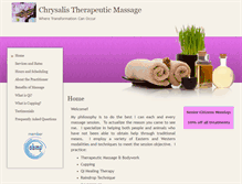 Tablet Screenshot of janetsacco.massagetherapy.com