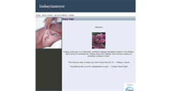 Desktop Screenshot of lindsayisamoyer.massagetherapy.com