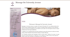 Desktop Screenshot of massageonuniversity.massagetherapy.com