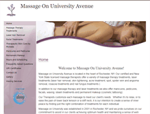 Tablet Screenshot of massageonuniversity.massagetherapy.com