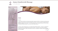 Desktop Screenshot of jamesgruntkowskimassage.massagetherapy.com